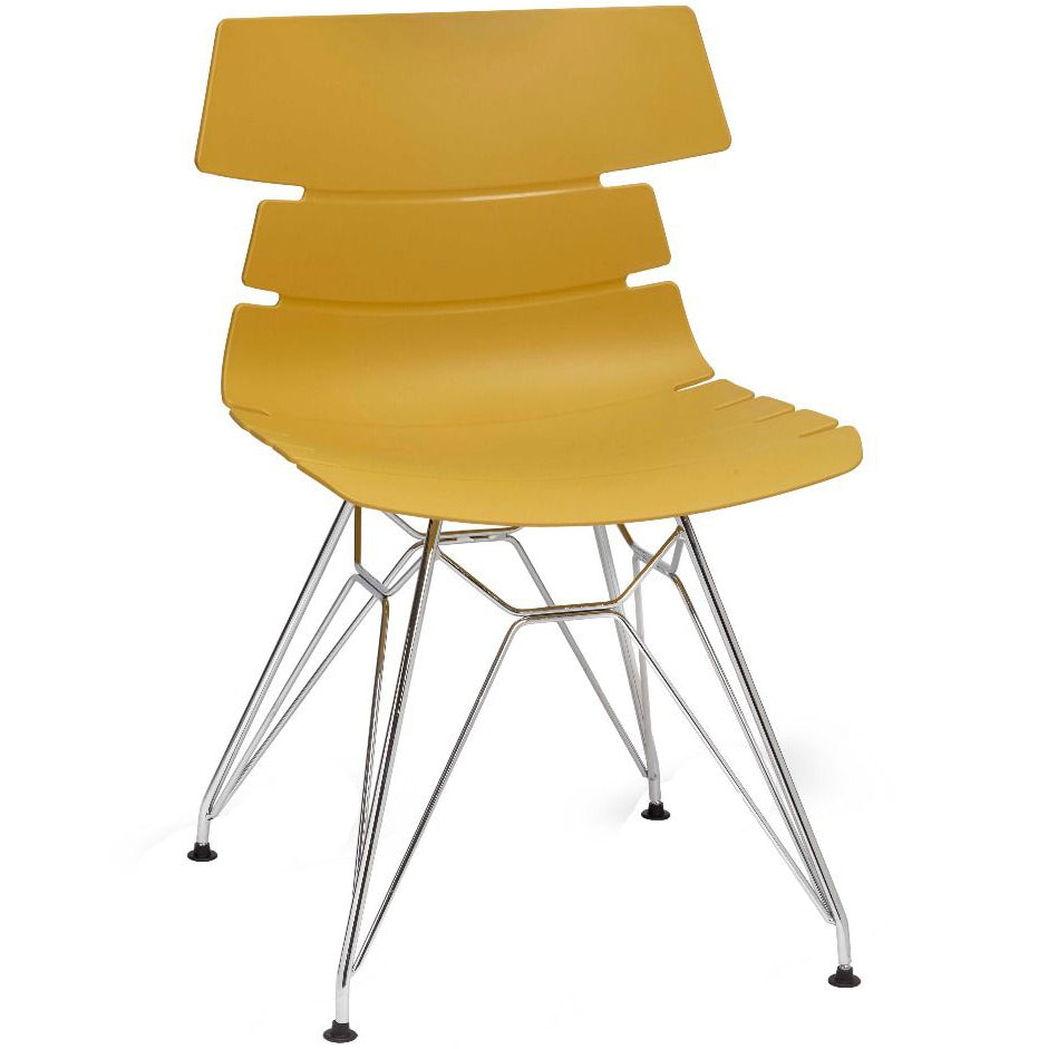 Polypropylene Web Frame Chair for Cafes and Student accommodation Commercial Furniture  