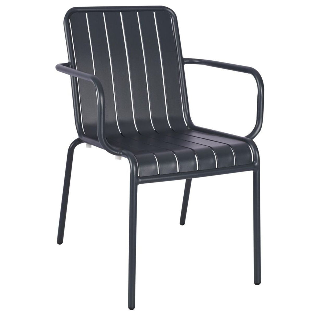 outdoor Metal Chair Coloured Commercial Furniture