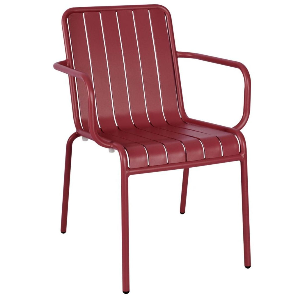 outdoor Metal Chair Coloured Commercial Furniture