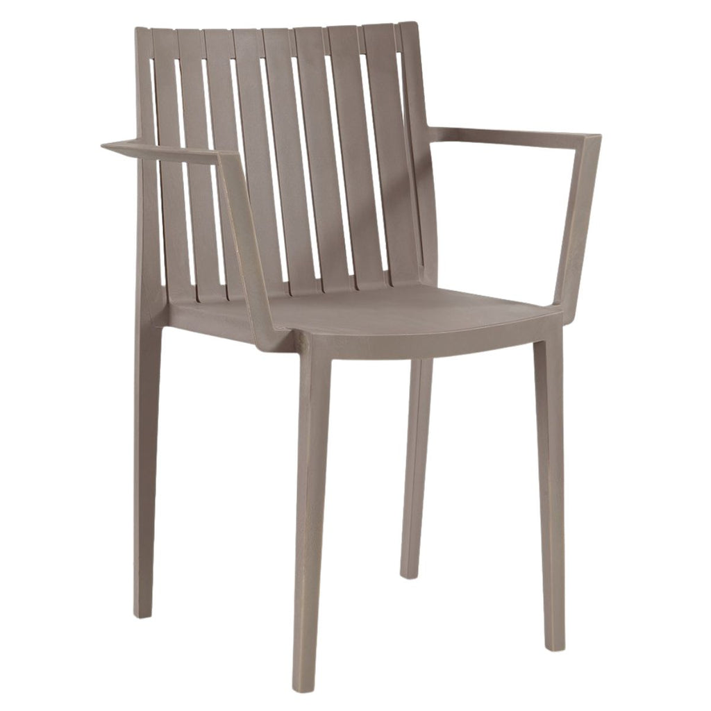 Polypropylene Arm Chair Outdoor Commercial Furniture